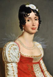 Porträtt av Julie Clary (1771-1845), början av 1800-talet (målning)