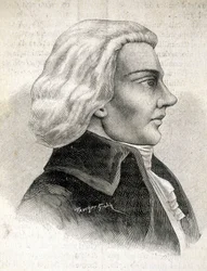 Porträtt av Julien-Louis Geoffroy, kritiker (1743 - 1814) - i "" Les Contemporains", n.d. sent 1800-tal.