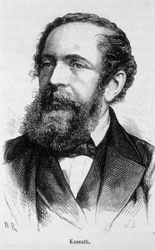 Porträtt av Lajos Kossuth (1802-1894), ungersk politiker