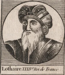 Porträtt av Lothair