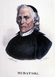Porträtt av Louis Antoine Muratori