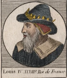 Porträtt av Louis IV d