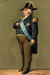 Porträtt av Ludvig XVI (1754 - 1793) kung av Frankrike