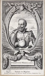 Porträtt av Magellan