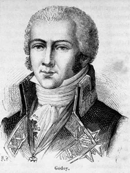 Porträtt av Manuel de Godoy, hertig av Alcudia, fredsprins (1767-1851), spansk politiker.