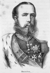 Porträtt av Maximilian I av Mexiko eller Ferdinand Maximilian Joseph, kejserlig prins och ärkehertig av Österrike, kunglig prins av Ungern och Böhmen (1832-1867)