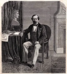 Porträtt av Napoleon III (1808 - 1873)