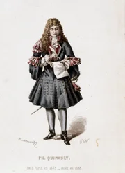 Porträtt av Philippe Quinault