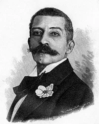 Porträtt av Pierre Loti (1850 - 1923)