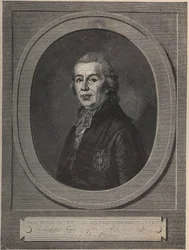 Porträtt av prins Karl Theodor von Dalberg (1744-1817), ärkebiskop och statsman, författare och filosof