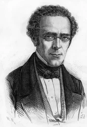 Porträtt av Prosper Duvergier de Hauranne, fransk politiker (1798 - 1881)