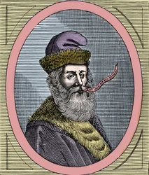 Porträtt av Ramon Llull