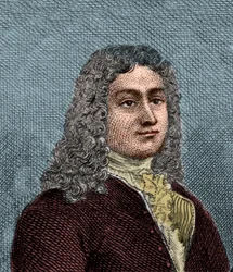 Porträtt av Rene Antoine Ferchault de Reaumur (1683-1757), fransk fysiker och naturforskare.