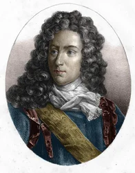 Porträtt av Rene Duguay Trouin (Duguay-Trouin) (Rene Trouin du Gue dit) (1673-1736), fransk sjöman.