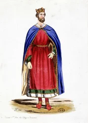 Porträtt av Richard I av England, sd. 1100-talet