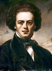 Porträtt av Robert Alexander Schumann, ca 1804 (olja på duk)