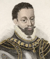 Porträtt av Robert Blake (1599-1657), engelsk amiral.