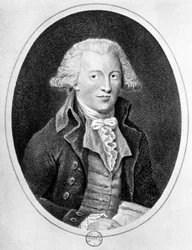 Porträtt av Samuel Hearne (1745-1792), engelsk upptäcktsresande.