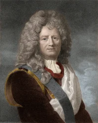 Porträtt av Sebastian the Prestre Lord of Vauban (1633-1707), marskalk av Frankrike - Sebastien Le Prestre De Vauban (1633-1707)
