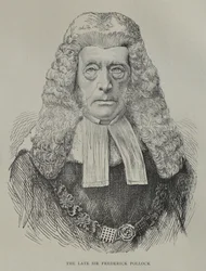 Porträtt av Sir Frederick Pollock