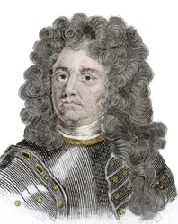 Porträtt av Sir George Rooke (1650-1709), engelsk sjöofficer.
