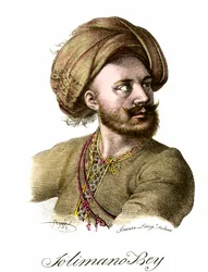 Porträtt av Soliman (Suleyman) I den storslagna (1494-1566), ottomansk sultan””