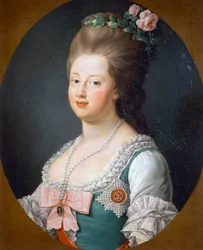 Porträtt av Sophie Dorothea av Württemberg (Stettin