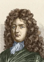 Porträtt av Vauban (1633 - 1707). (Sébastien Le Prestre de Vauban) Marskalk av Frankrike och militäringenjör