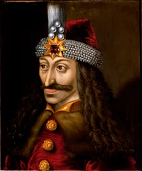 Porträtt av Vlad Țepeș III Pålspetsaren eller Dracula