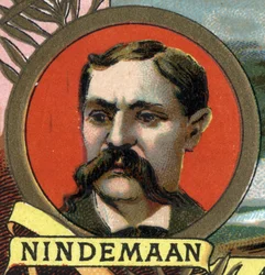 Porträtt av William F.C. Nindemann Amerikansk utforskare av Nordpolen.