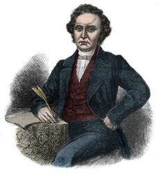 Porträtt av William Symington (1764-1831) skotsk pionjär inom ångnavigering