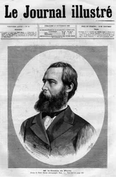 Porträtt av greven av Paris (1838 - 1894) (Louis Philippe d