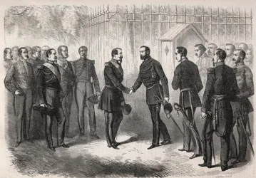 Mottagning av Karl XV (Carl XV