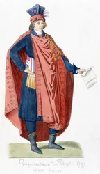 Representant för folket under franska revolutionen 1792.