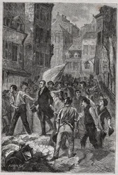 Canuternas uppror i Lyon 1831 - Louis Bouvier-Dumolart (Dumolard) (Bouvier Dumolart) prefekt och vice Lyonnais frigiven