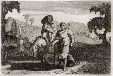 Royaumont Bibeln, Nya testamentet: Flyg till Egypten.
