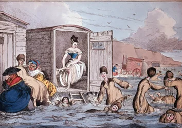 Havsbad i Brighton - 1800-talet, B.N.