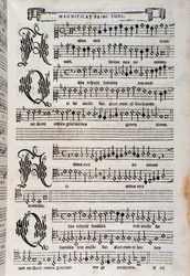 Noter på Magnificat av Giovanni Animuccia