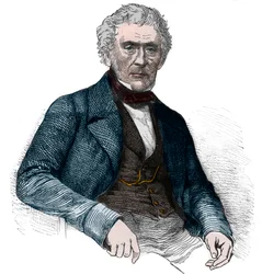 Sir David Brewster, skotsk fysiker - Porträtt av David Brewster (1781-1868)