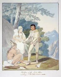 Stephan från Chiche-nationen, bosatt nordväst om Columbiafloden, ca 1843-50