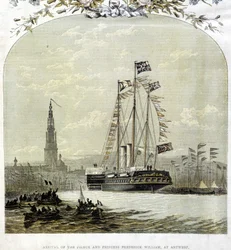 Antwerpens hamn 1858