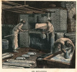 Bagarna. 1800-talsillustration, Bianchetti-samling.
