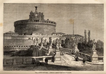 Bron och slottet Saint Angelo (Castel Sant