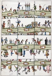 Den illustrerade dominokartan - Arts Déco, n.d.