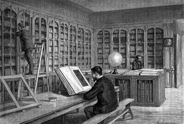 Ecole Normale Superieures bibliotek på rue d