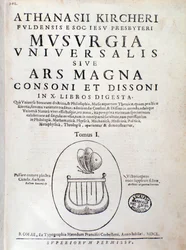 Titelsidan för Musurgia (1650)