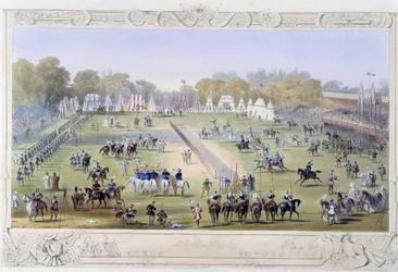 Turneringsöversikt - i "" Knight of England" av J. Whatman, ed. T. M