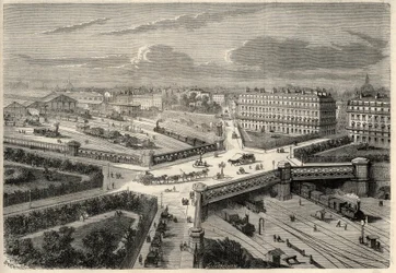Förvandlingar av Paris under det andra imperiet, Paris Haussmann: Place de l