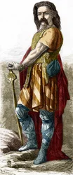 Vercingetorix (ca 72-46 f.Kr.), Galliens hövding.