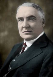 Warren Gamaliel Harding (1865-1923), USA:s 29:e president.